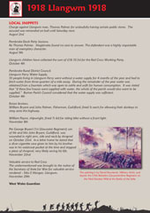 Llangwm: A Village at War Exhibition 1918-2